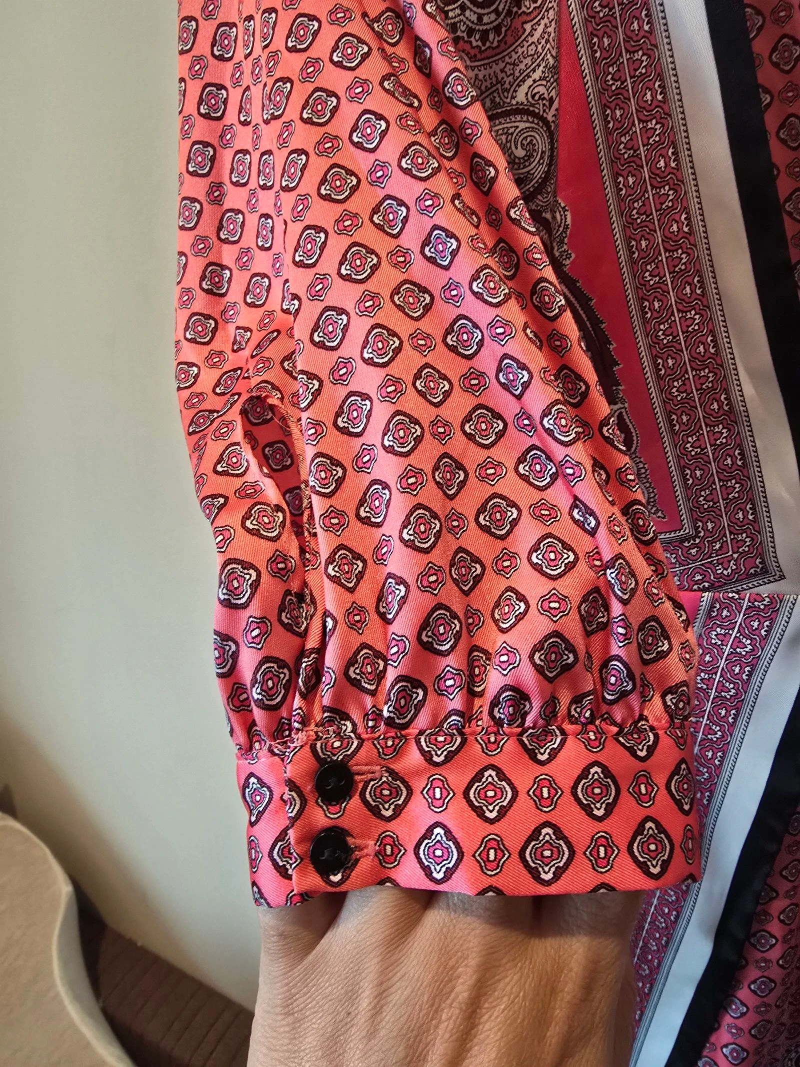 Satijnen kimono-stijl jurk van Zara -maat XS – photo 4